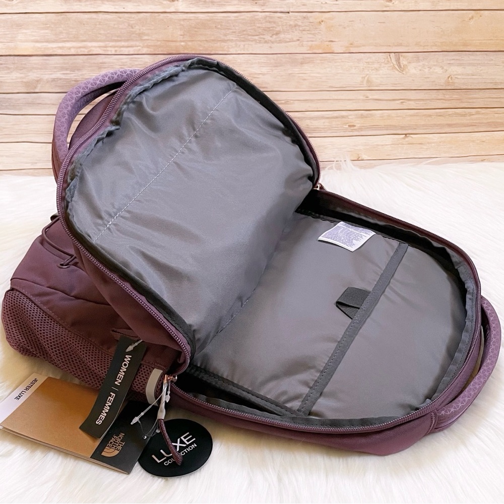 The North Face Women’s Jester Luxe 27 Liter Backpack In Midnight Mauve - Picture 6 of 7